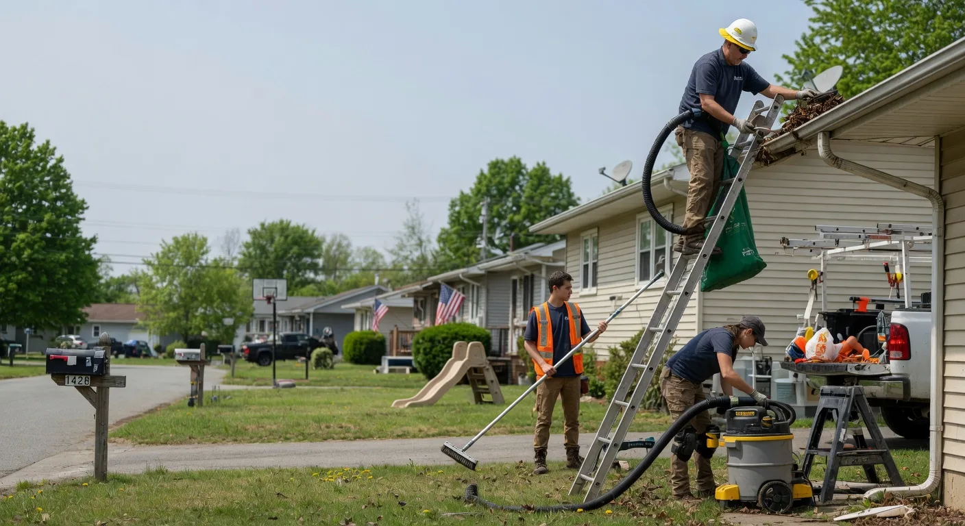 Gutter Installation in Bartelso, IL near me